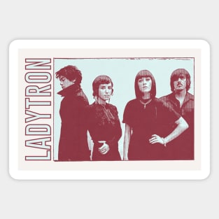 Ladytron ::: Retro Style Fan Design Magnet